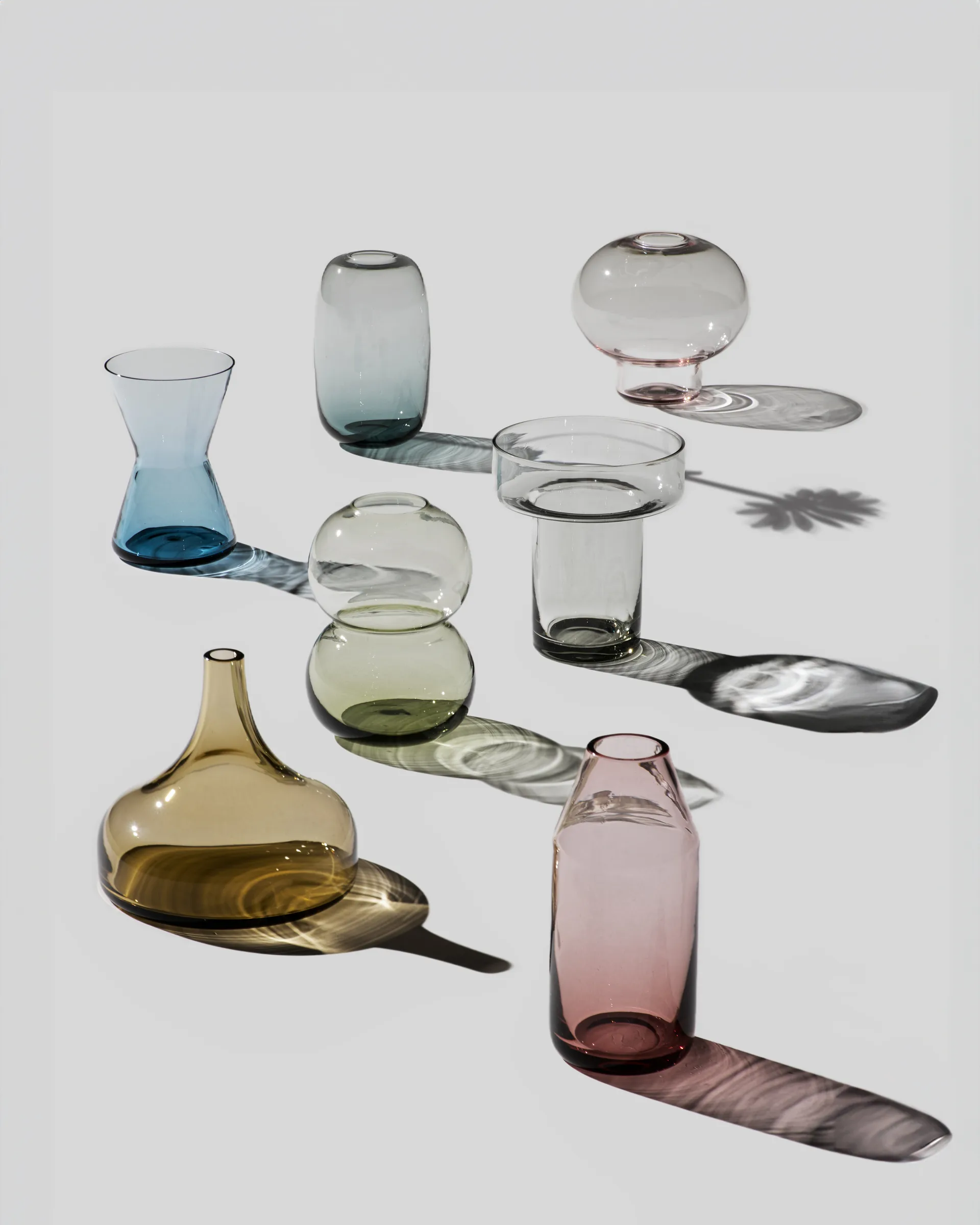 Midsummer μικρό βάζο σετ 7 τεμαχίων, Multi Orrefors