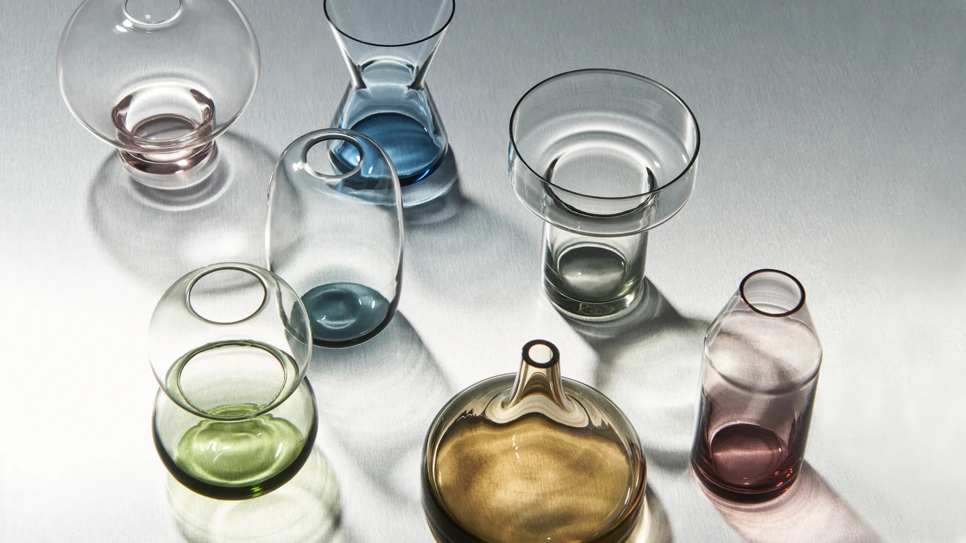 Midsummer μικρό βάζο σετ 7 τεμαχίων, Multi Orrefors