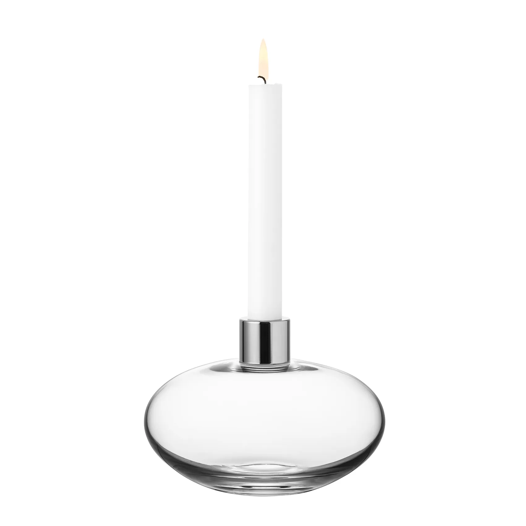 Pluto κηροπήγιο, διαφανές Orrefors