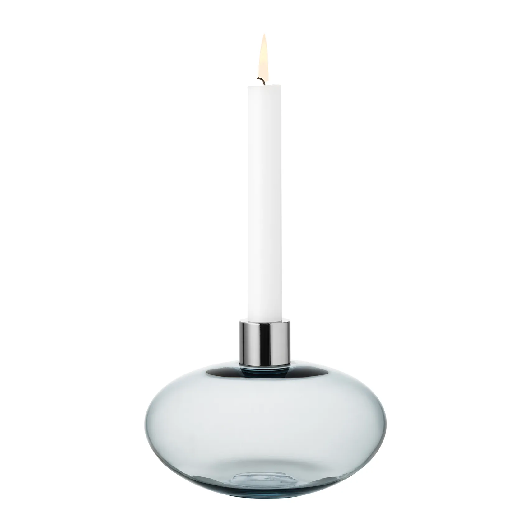 Pluto κηροπήγιο, γκρι Orrefors