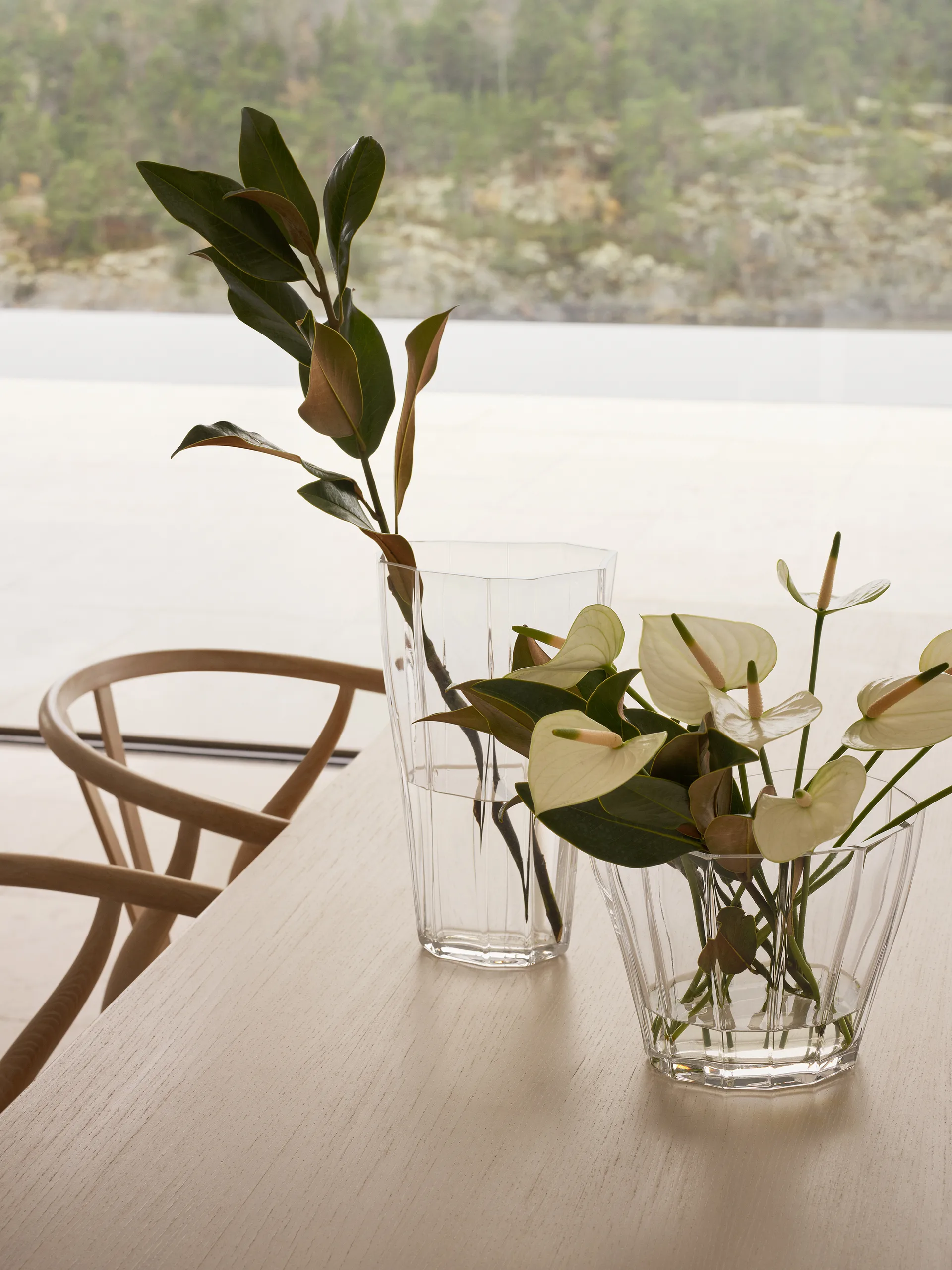 Βάζο Reed, 30 εκ., Διαφανές Orrefors