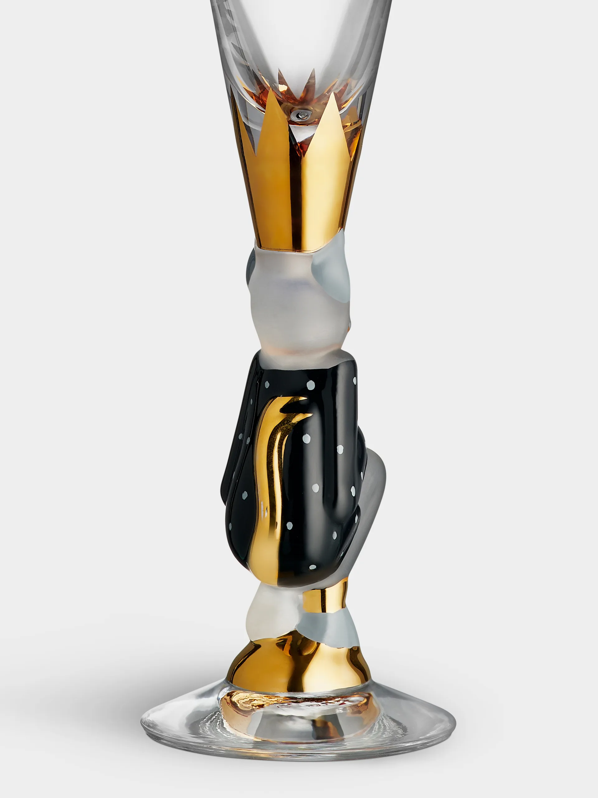 Sparkling Devil ποτήρι 19 cl, Σκούρο γκρι Orrefors