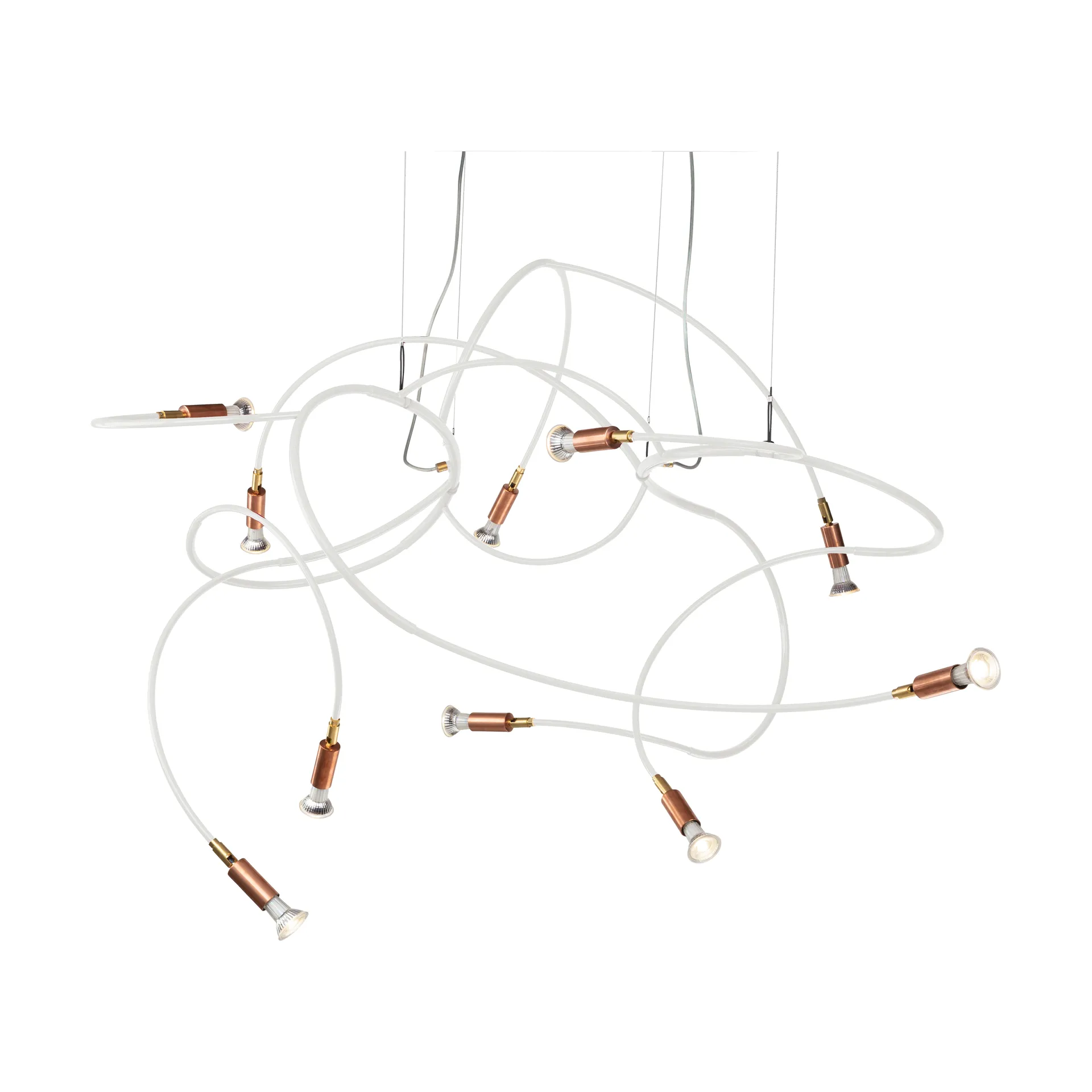 Φωτιστικό οροφής Andromeda 108 cm, Λευκό ατσάλι Örsjö Belysning