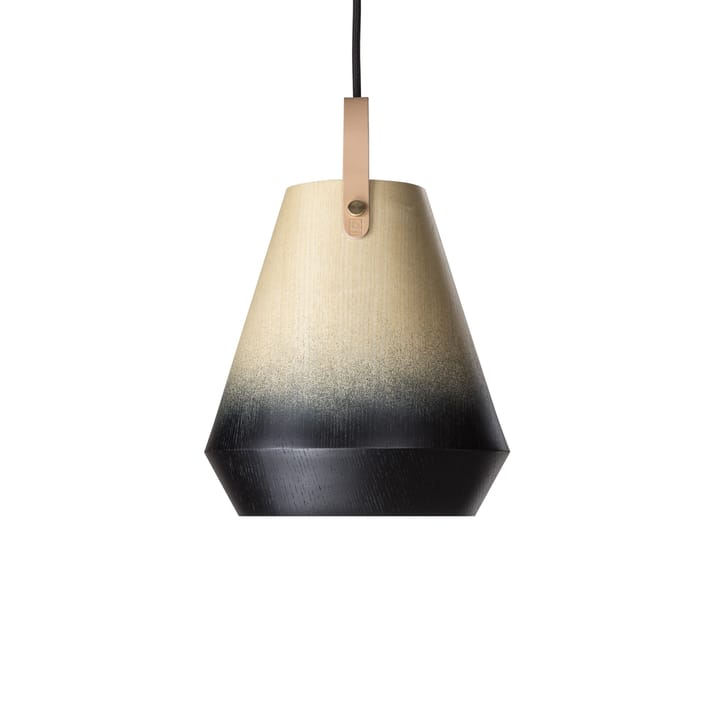 Κρεμαστό φωτιστικό, Concrete - Καπλαμάς από φλαμουριά, δερμάτινο λουράκι από φυσικό χρώμα - Örsjö Belysning
