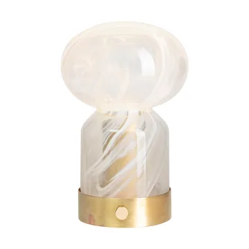 Essence Cloudy φορητό επιτραπέζιο φωτιστικό - Ορείχαλκος-γυαλί - Örsjö Belysning