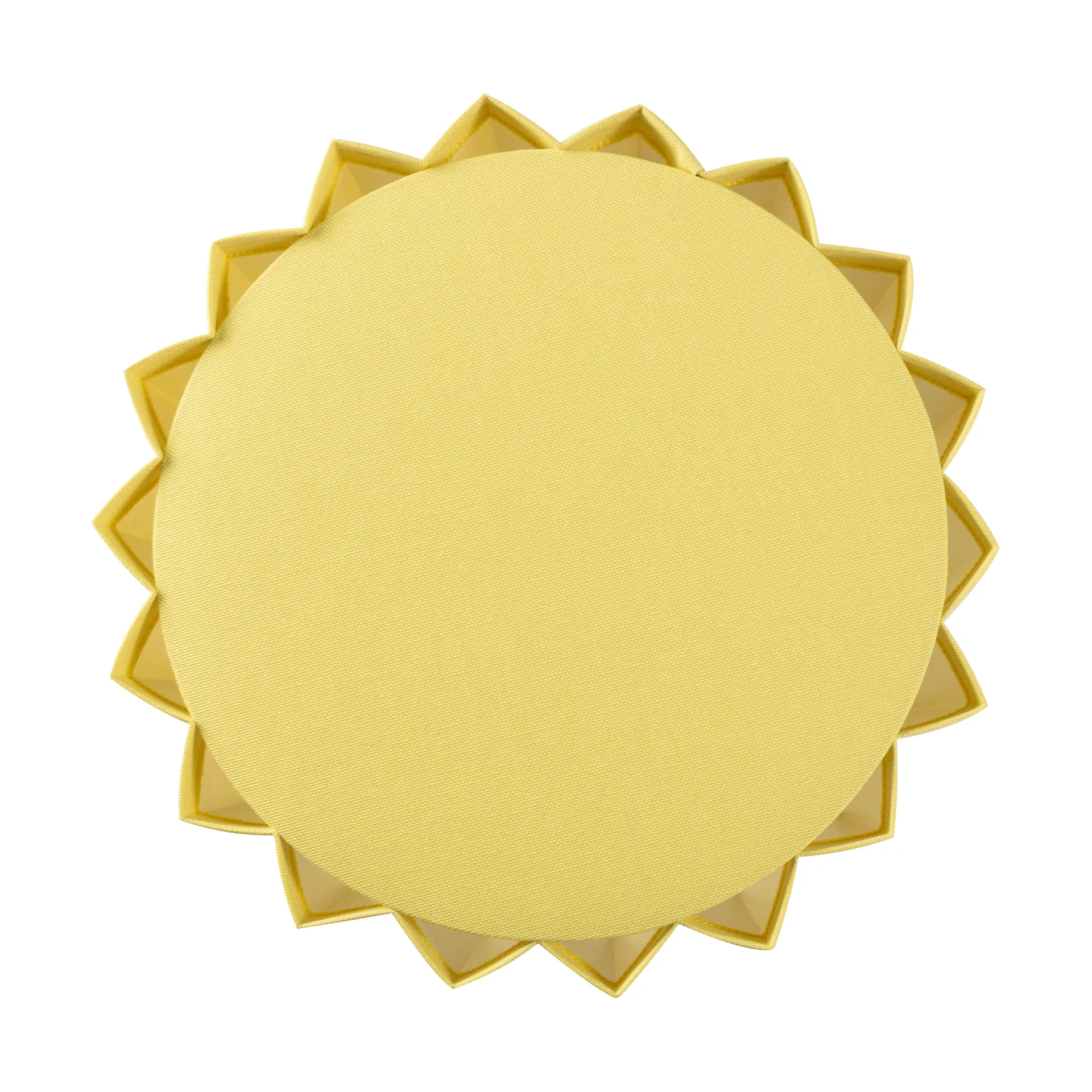 Επιτραπέζιο φωτιστικό Plissé υφασμάτινο, Κίτρινο Örsjö Belysning