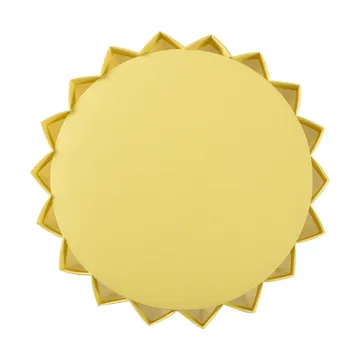 Επιτραπέζιο φωτιστικό Plissé υφασμάτινο - Κίτρινο - Örsjö Belysning