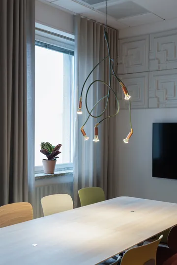 Ranka 5 φωτιστικό οροφής - Πράσινο της ελιάς - Örsjö Belysning