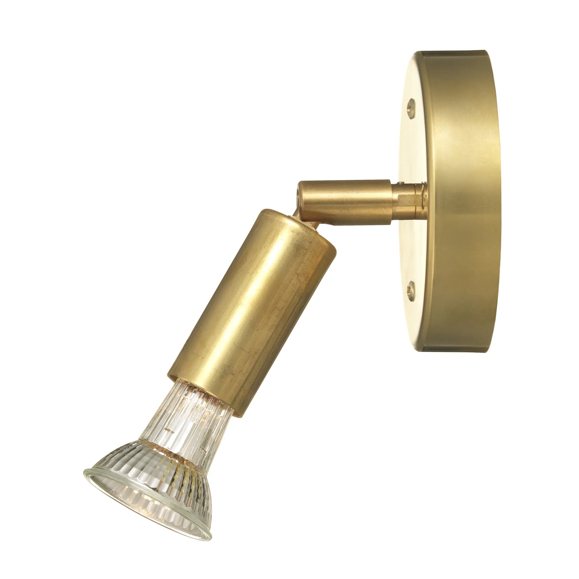 Star 1 φωτιστικό τοίχου, ακατέργαστος ορείχαλκος Örsjö Belysning