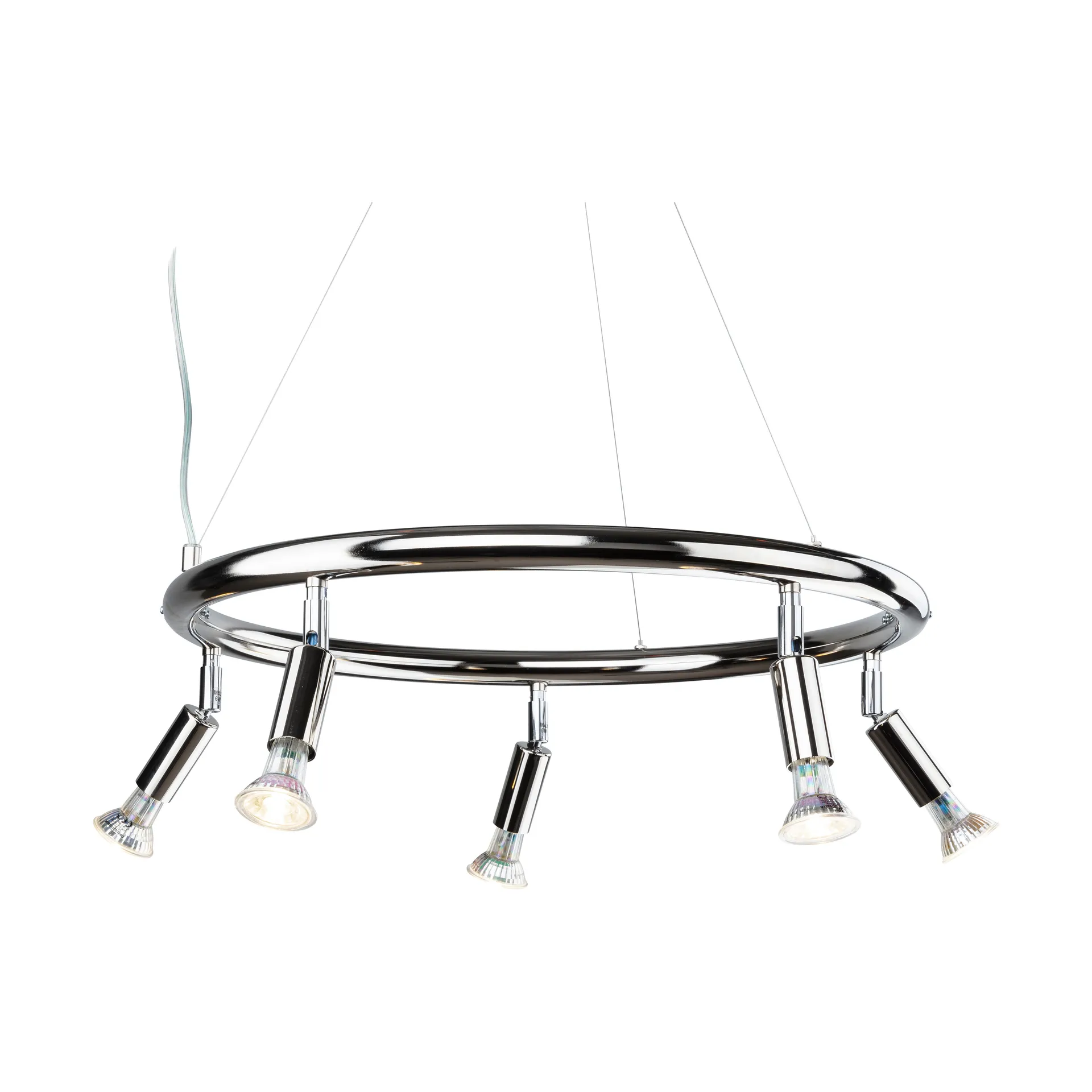 Star στρογγυλό φωτιστικό οροφής με 5 προβολείς Ø60 cm, Επιχρυσωμένος ορείχαλκος Örsjö Belysning