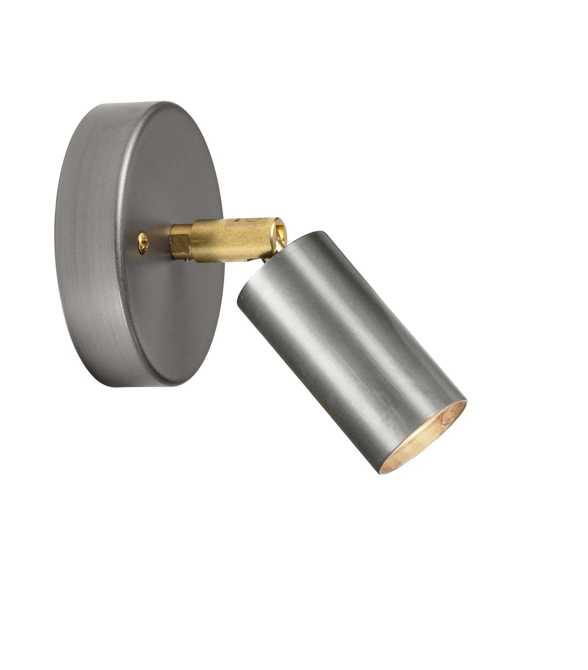 Starlight 1 φωτιστικό οροφής/τοίχου με κουτί σύνδεσης, Ακατέργαστος χάλυβας Örsjö Belysning