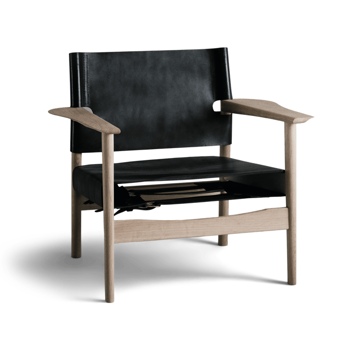 Πολυθρόνα Autumn Chair με σκελετό δρυός  - Μαύρο - OX Denmarq