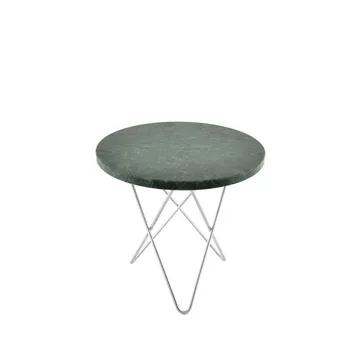 Τραπέζι σαλονιού Mini O Table - Μάρμαρο indio, ανοξείδωτο σταντ - OX Denmarq