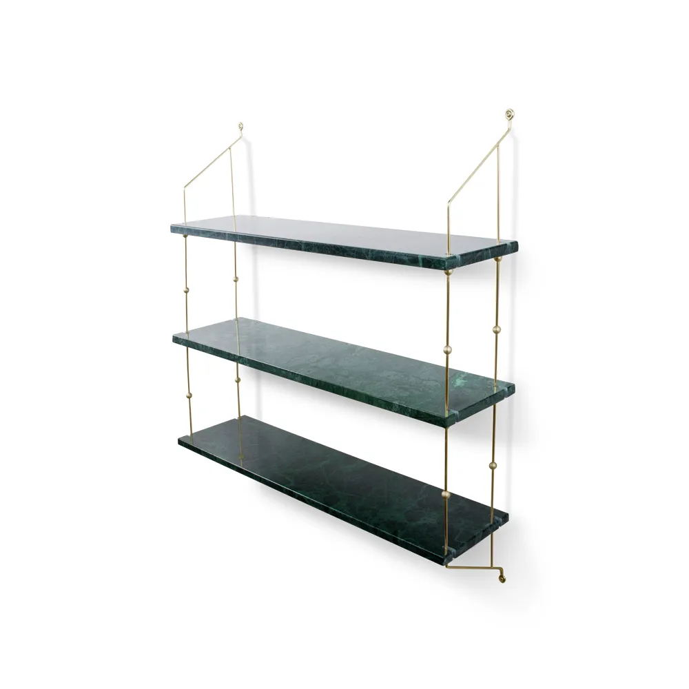 Morse ράφι, Πράσινο μάρμαρο . πλαίσιο σε ορείχαλκος OX Denmarq