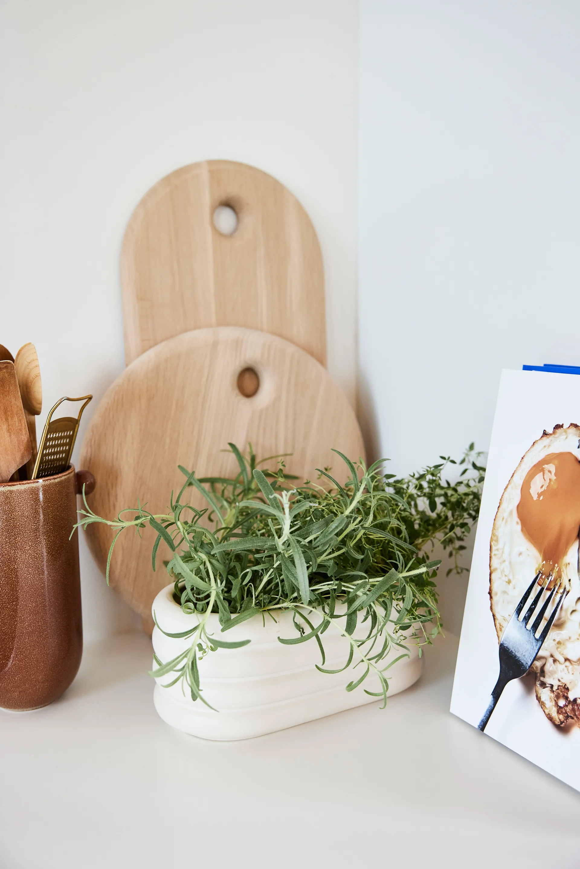 Γλάστρα Awa μακριά 12,5x25 εκ., Reactive mellow OYOY