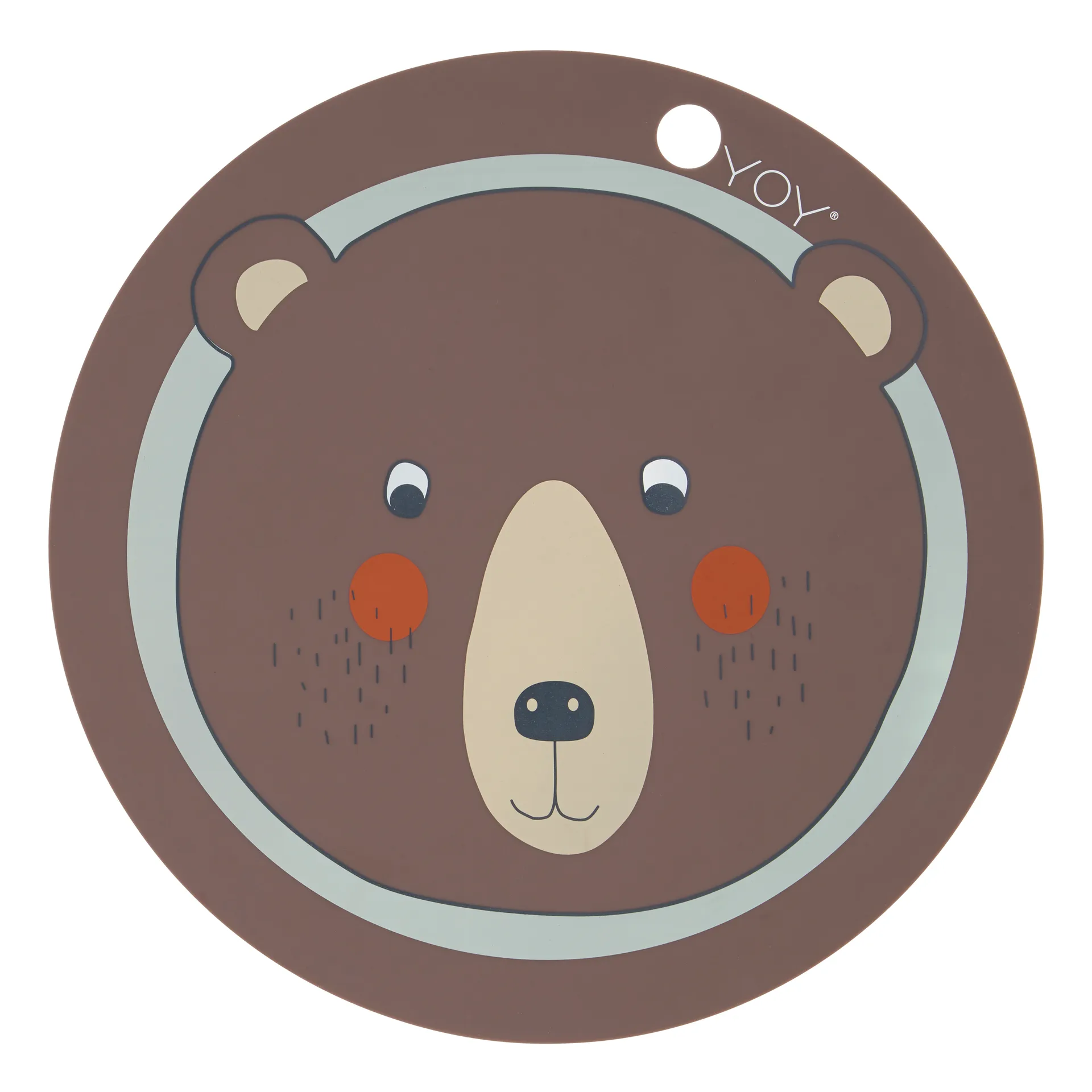 Bear σουπλά, καφέ OYOY