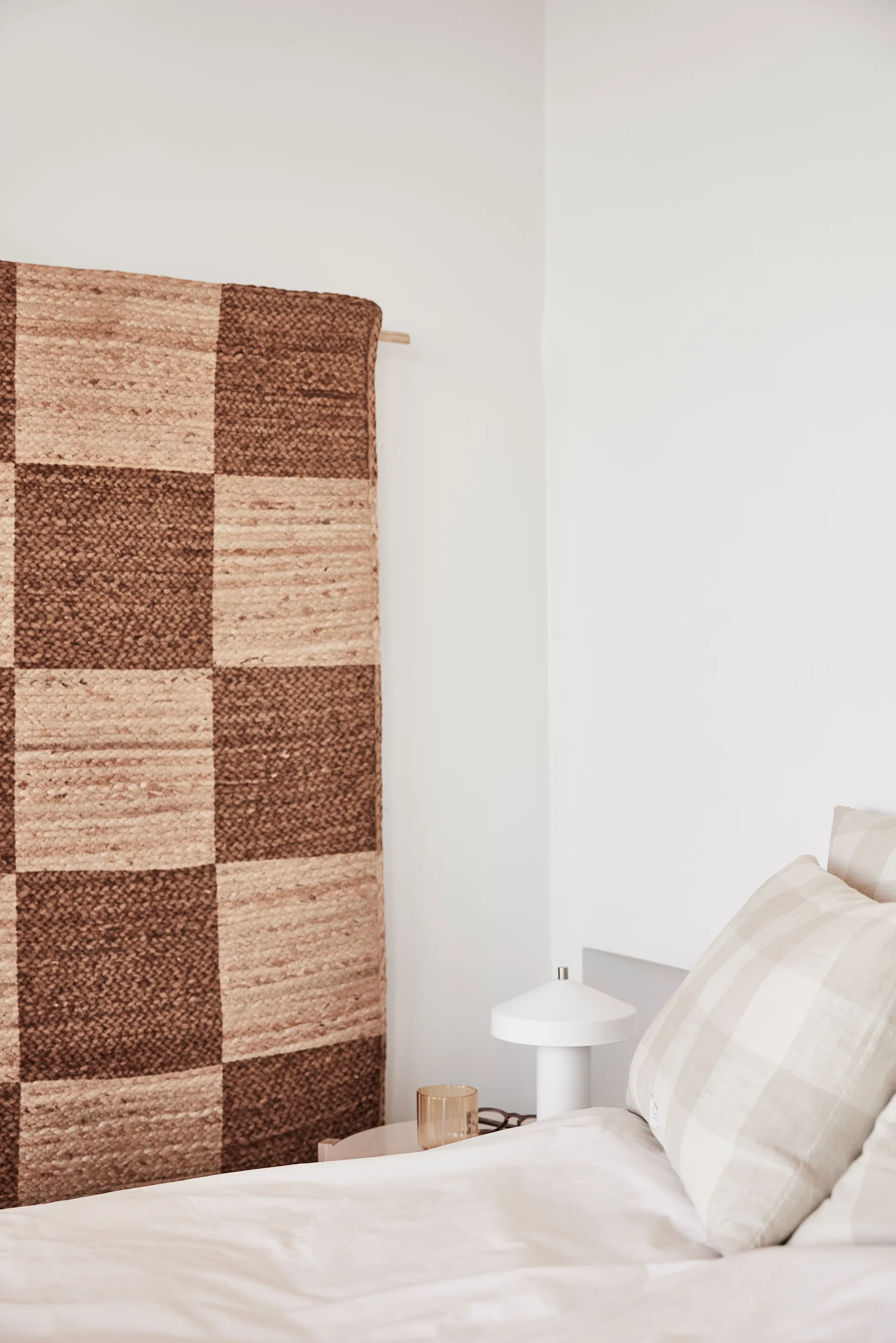 Θήκη μαξιλαριού Chess μακριά 58x60 εκ., Clay OYOY