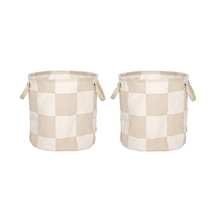 Chess καλάθια αποθήκευσης medium 2-pack - Clay-offwhite - OYOY