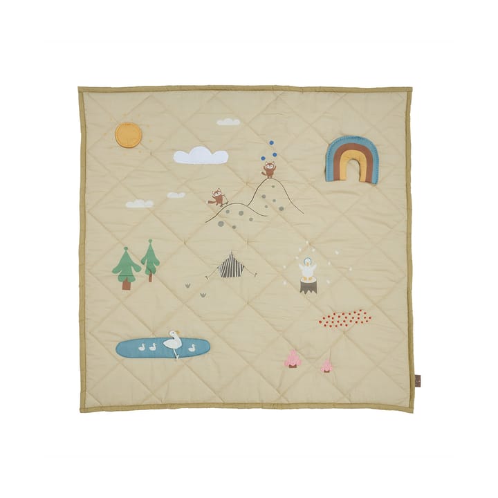 Forest παιδικό χαλί δραστηριοτήτων 102x102 cm - Clay - OYOY