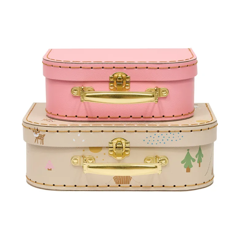 Σετ βαλίτσες Friends in the Forest 2 κομμάτια, Deer & Duck OYOY