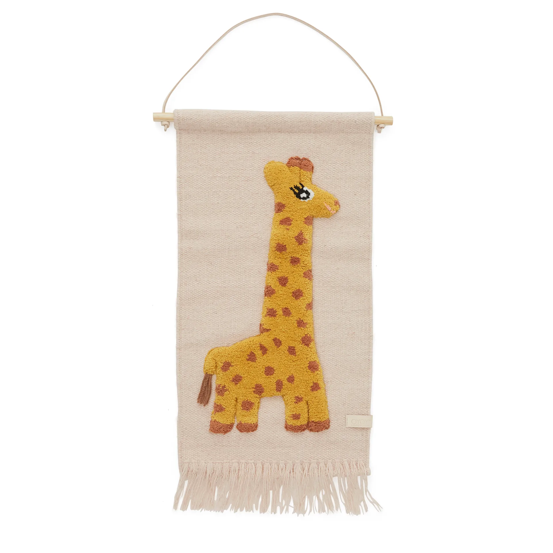 Giraffe διακοσμητικό τοίχου 32x70 cm, Τριανταφυλλί OYOY