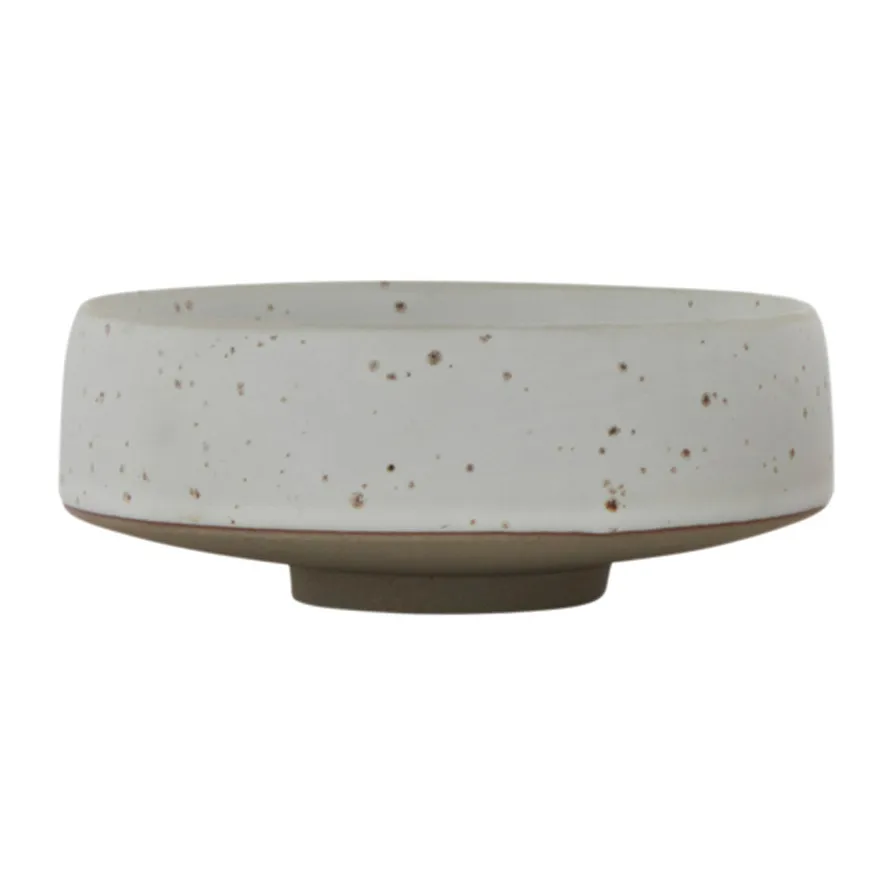Hagi μπολ Ø14 cm, Λευκό-ανοιχτό καφέ OYOY