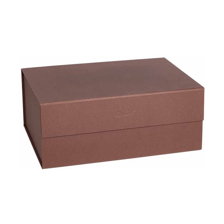 Κουτί αποθήκευσης Hako A4 - Dark caramel - OYOY