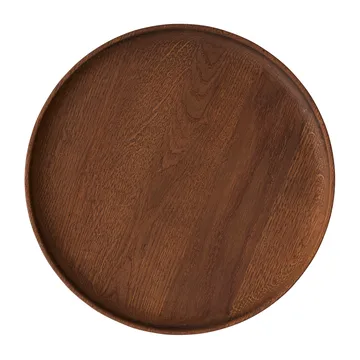 Inka ξύλινος δίσκος στρογγυλός Ø 30 cm - Σκούρο - OYOY