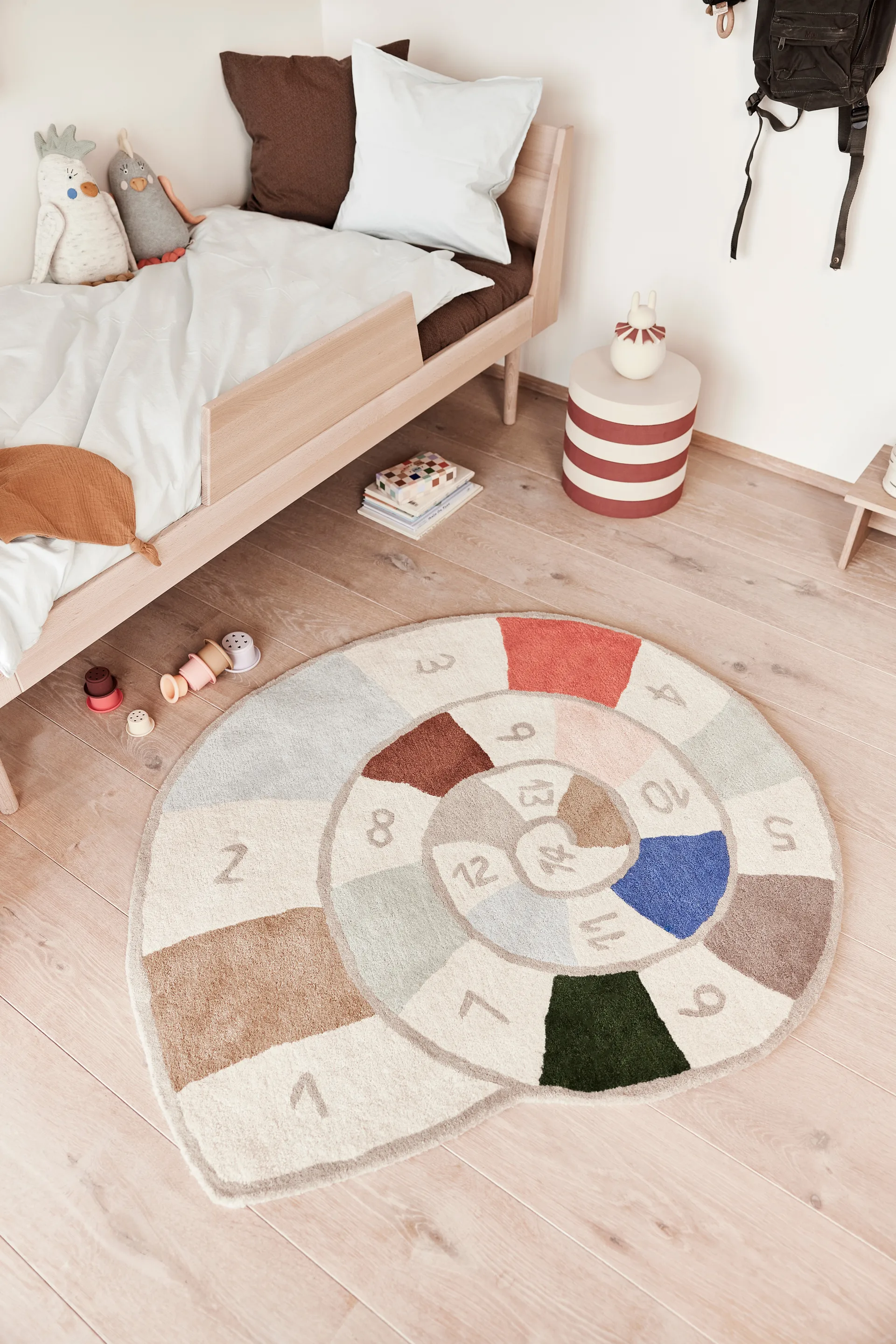 Kai parakeet παιχνίδι λούτρινο, Offwhite-light mint OYOY