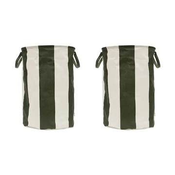 Kara καλάθι αποθήκευσης large Ø38x54 cm - Dark Green - OYOY