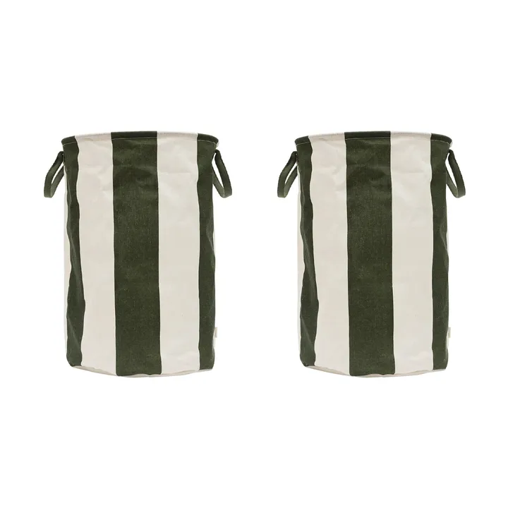 Kara καλάθι αποθήκευσης large Ø38x54 cm - Dark Green - OYOY