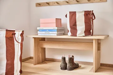 Kara καλάθι αποθήκευσης small Ø18x22 cm 2-pack - Nutmeg - OYOY