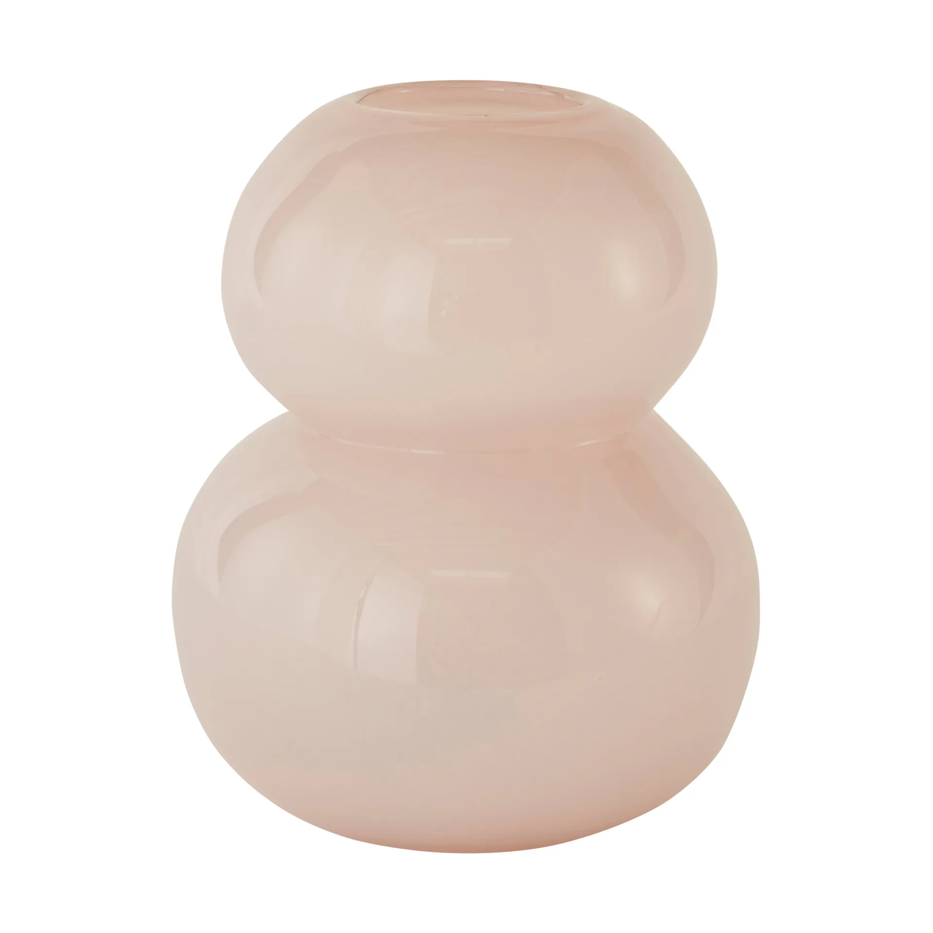 Lasi βάζο 30 cm, Τριανταφυλλί OYOY