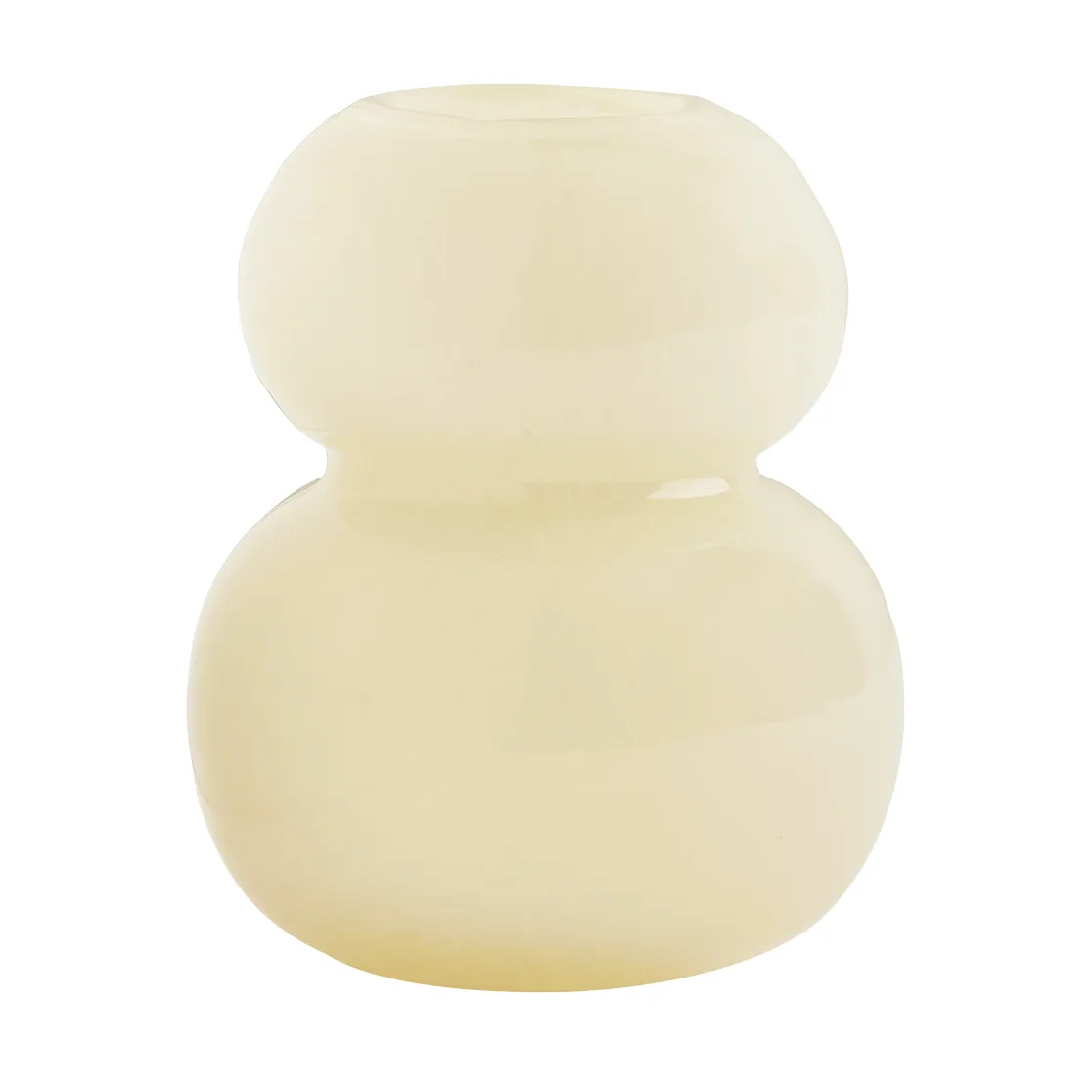 Lasi βάζο extra small 12,5 εκ, Vanilla (lightyellow) OYOY