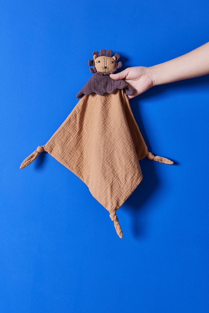 Lobo Lion μικρή κουβέρτα 40x40 εκατοστά, Caramel OYOY