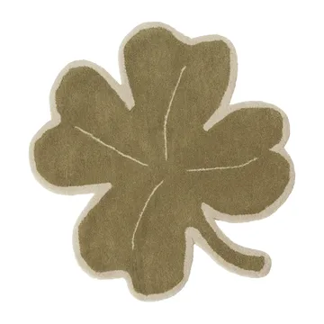 Lucky Clover χαλί 95x95 cm - Πράσινο - OYOY
