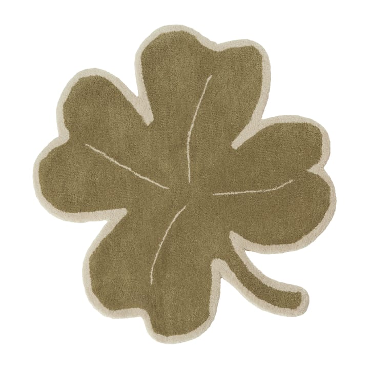 Lucky Clover χαλί 95x95 cm - Πράσινο - OYOY