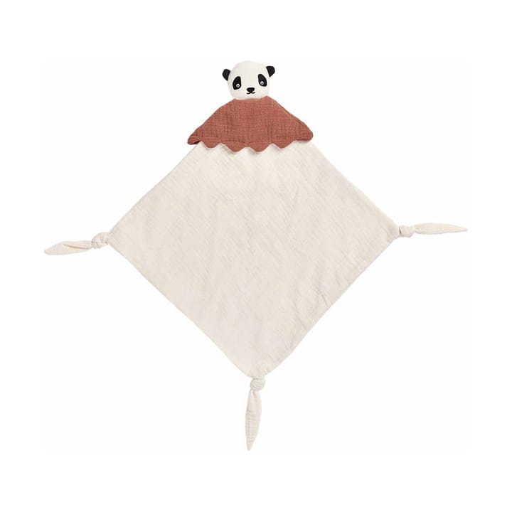 Κουβέρτα πολυθρόνας Lun Lun Panda 40x40 cm - Offwhite - OYOY