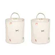 Moira καλάθι αποθήκευσης small Ø18x22 cm 2 τεμάχια - Multi - OYOY