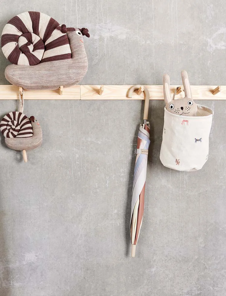 Moira καλάθι αποθήκευσης small Ø18x22 cm 2 τεμάχια, Multi OYOY