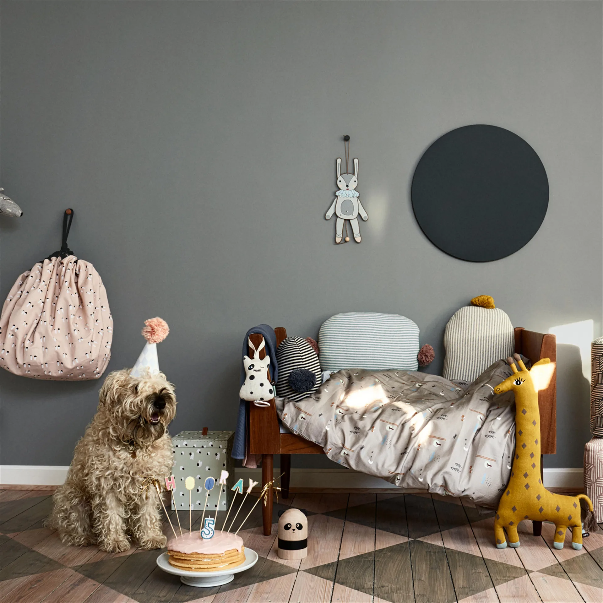 Noah the giraffe λούτρινο παιχνίδι, κίτρινο OYOY