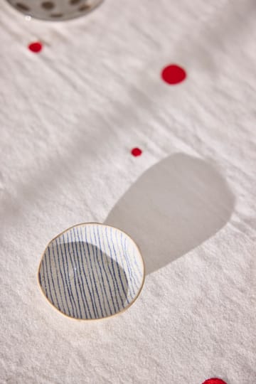 Nori τραπεζομάντηλο 140x260 εκ. - White-cherry red - OYOY