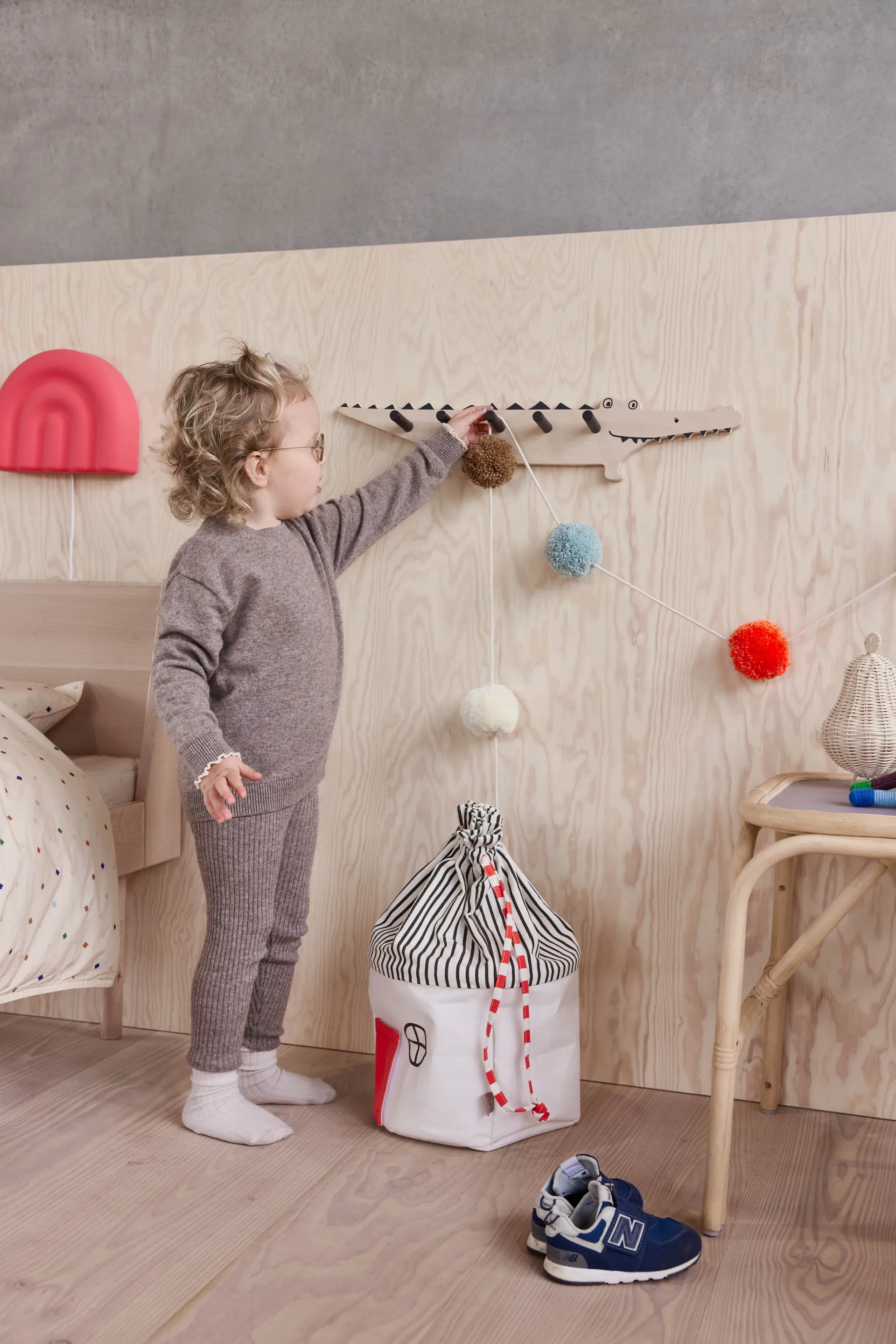 Γιρλάντα με Pom Pom 300 εκ., Multi OYOY