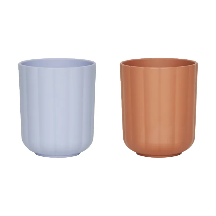 Κύπελλο Pullo 2-pack, Caramel-ice blue OYOY