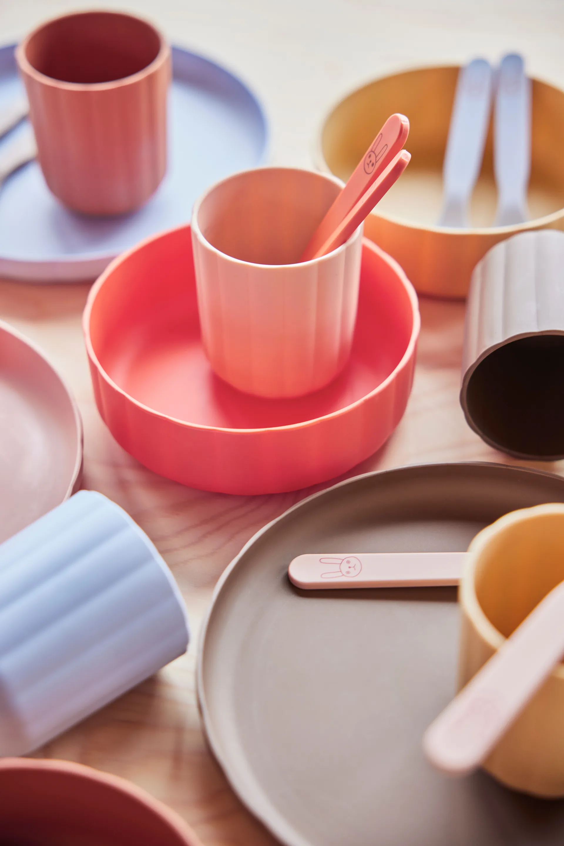 Κύπελλο Pullo 2-pack, Taupe-vanilla OYOY