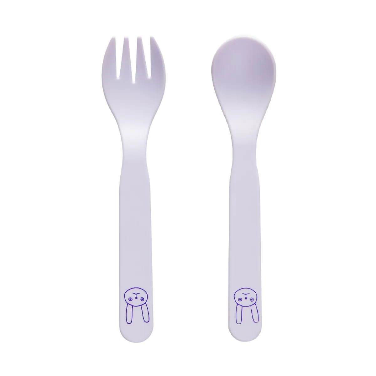 Σετ παιδικών μαχαιροπήρουνων Pullo, Lavender OYOY