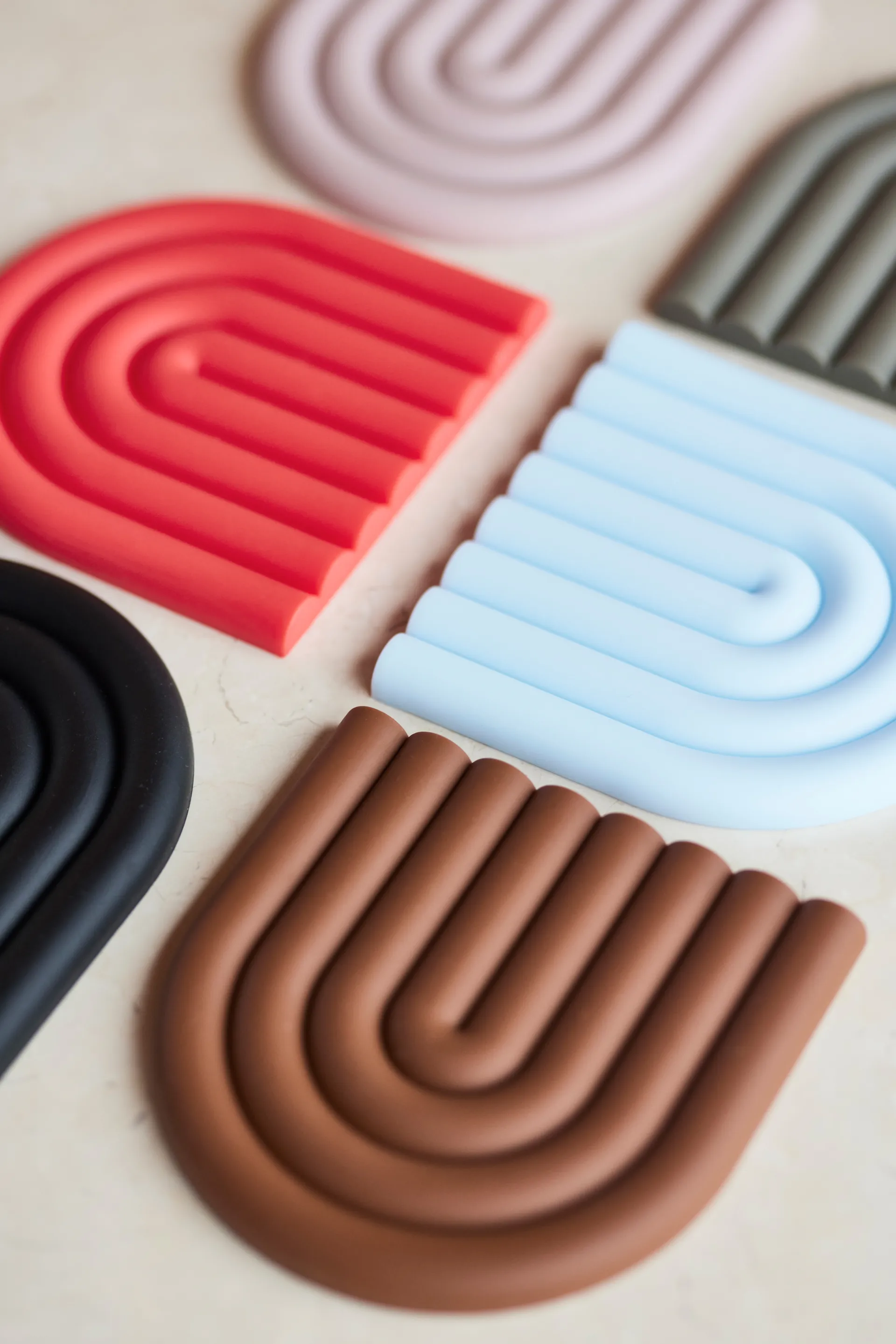 Σουπλά Rainbow 15x15 cm, Ice blue OYOY