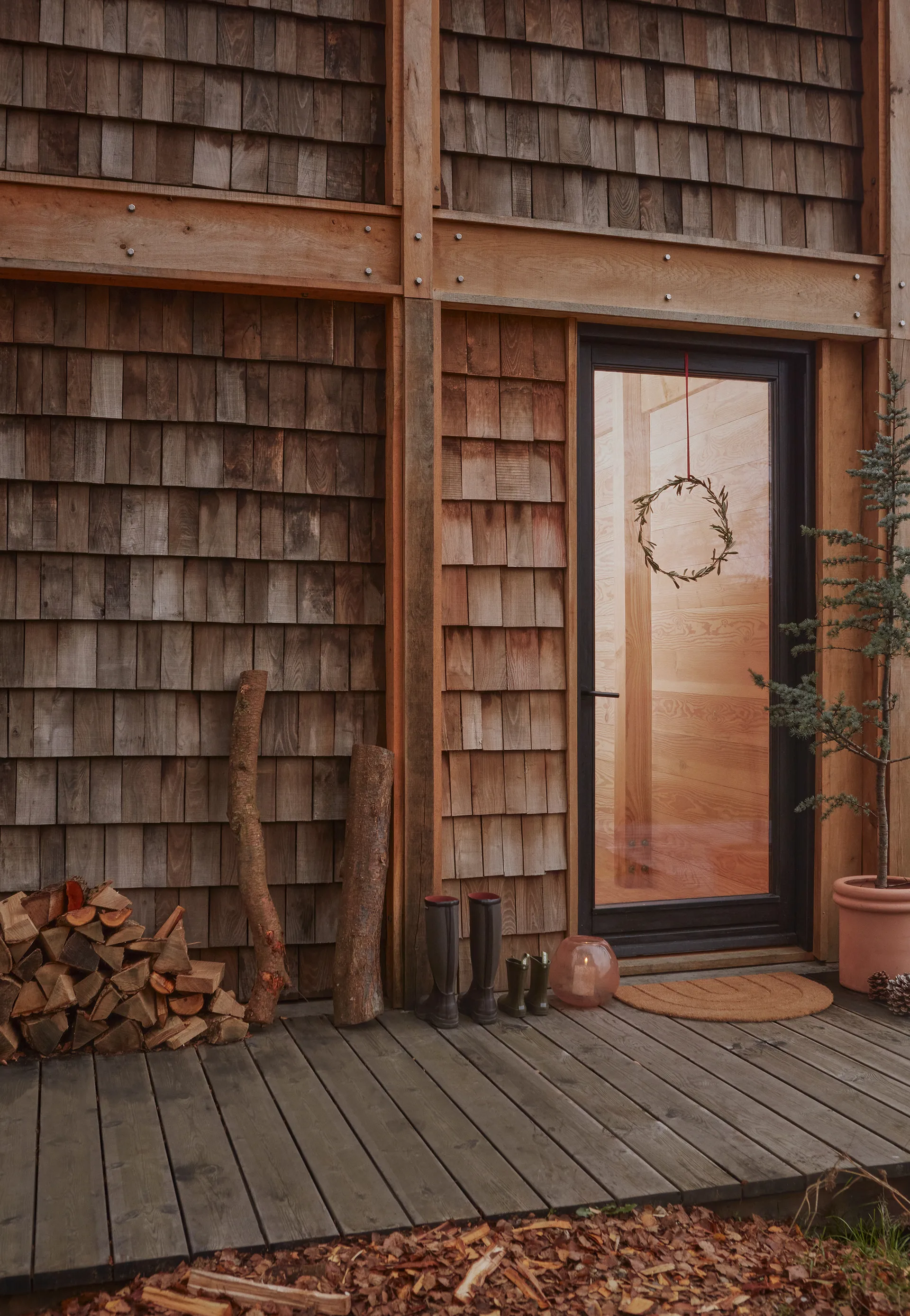 Rainbow χαλάκι πόρτας 55x75 cm, Φύση OYOY