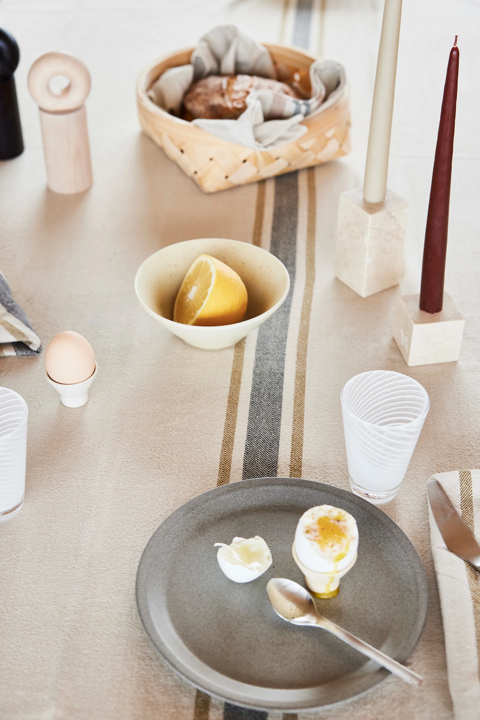 Κηροπήγιο Savi 10 cm, Beige OYOY