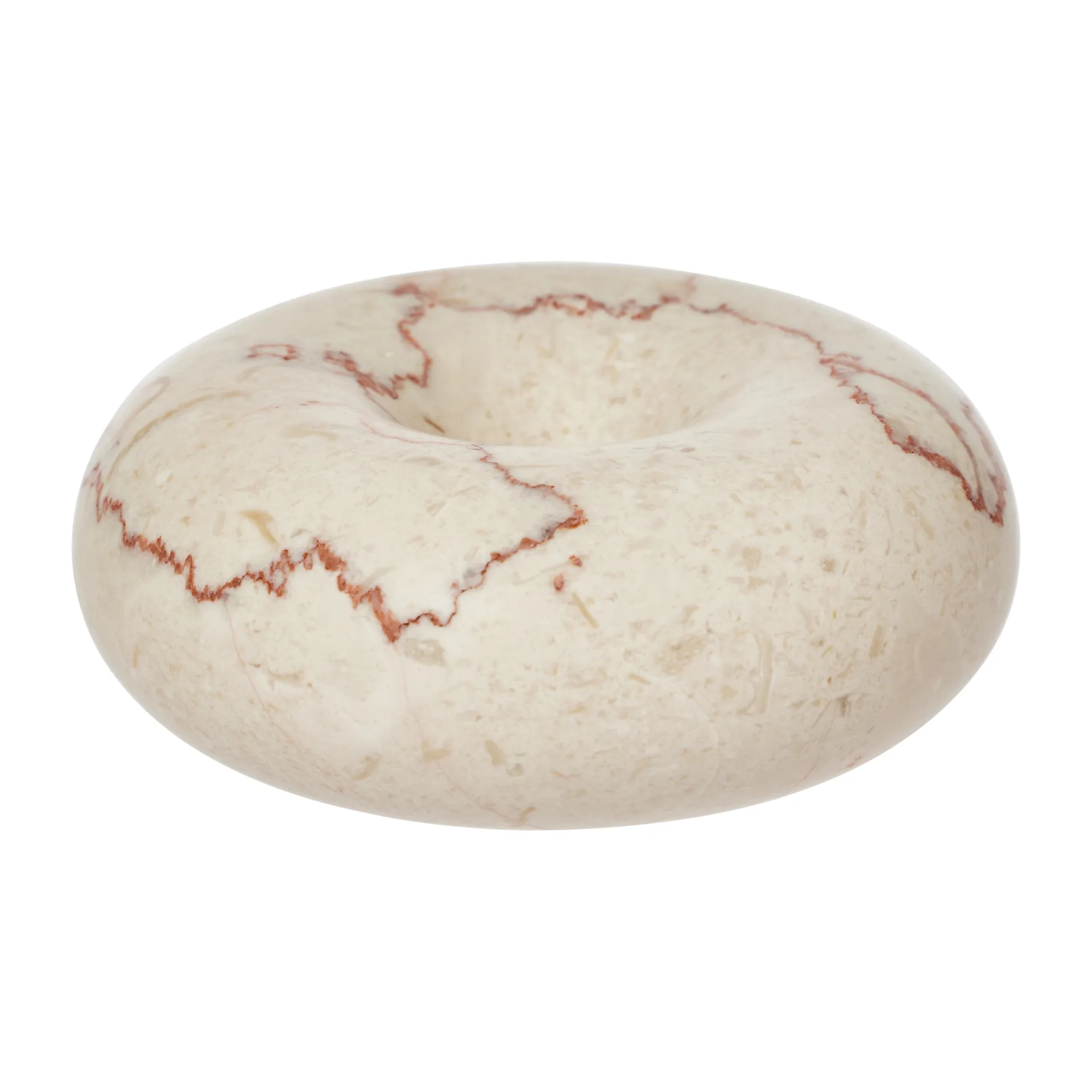 Μικρό Κηροπήγιο από μάρμαρο Savi 4 εκ, Offwhite OYOY